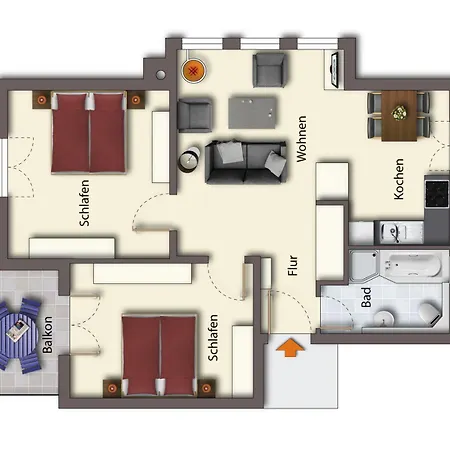 Brise Haus Buchenhof App 4